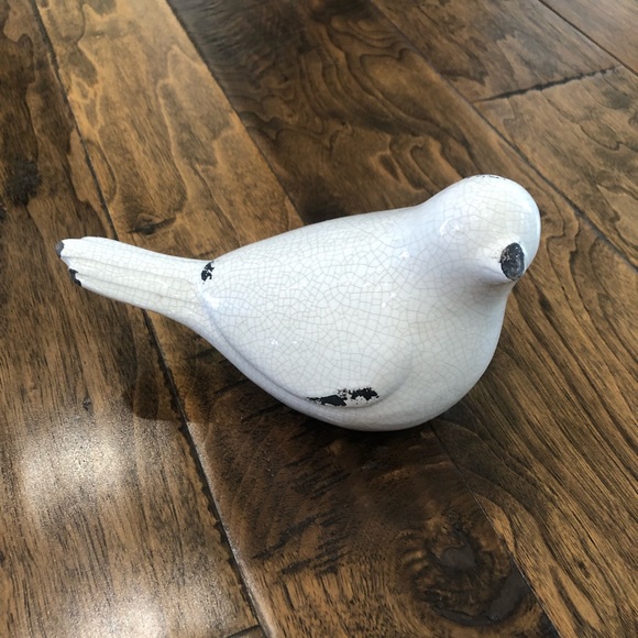 Ceramic Bird With Cage Decoration - Picture 3 of 10